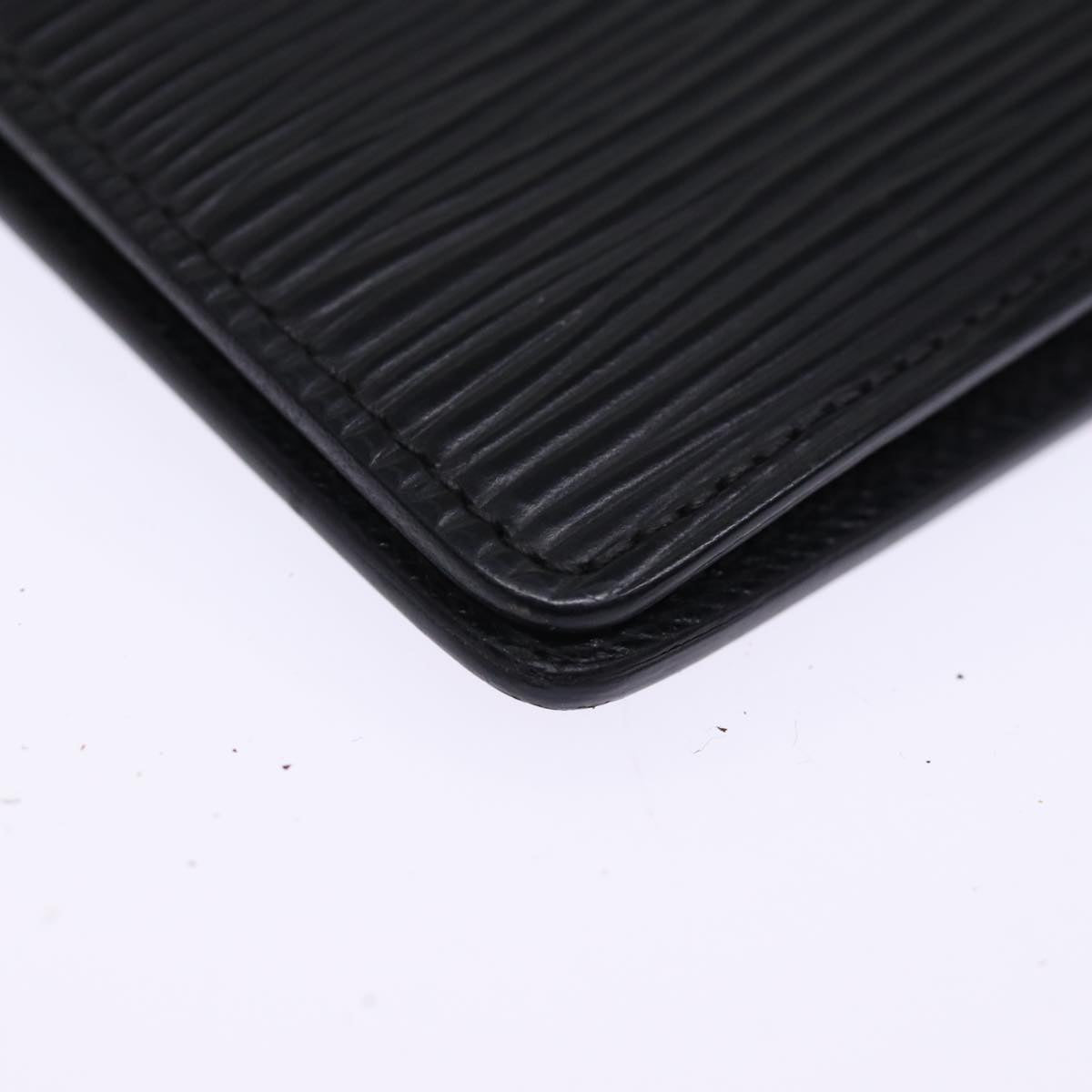 LOUIS VUITTON Epi Agenda GM Day Planner Cover Black R20212 LV 75521
