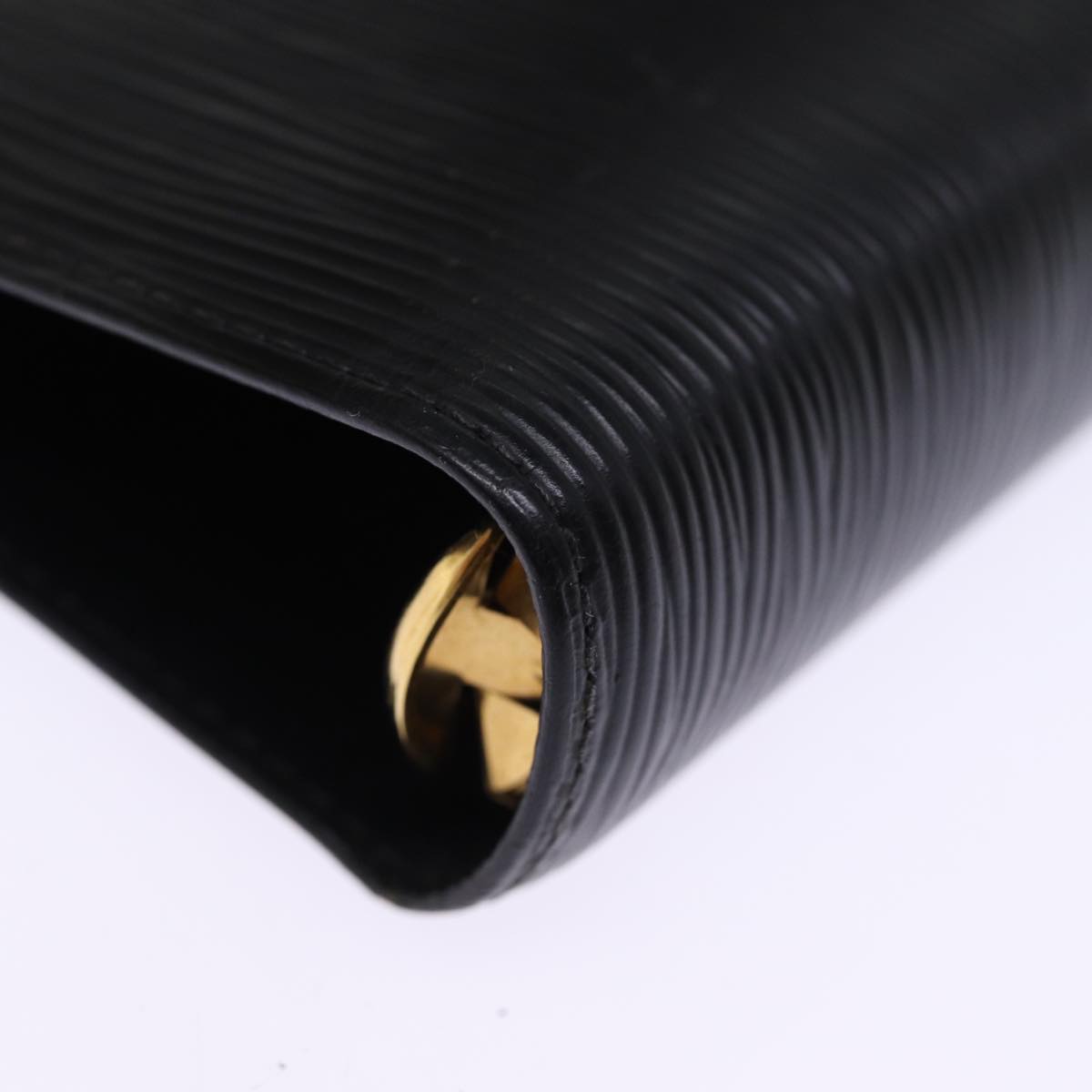 LOUIS VUITTON Epi Agenda GM Day Planner Cover Black R20212 LV 75521