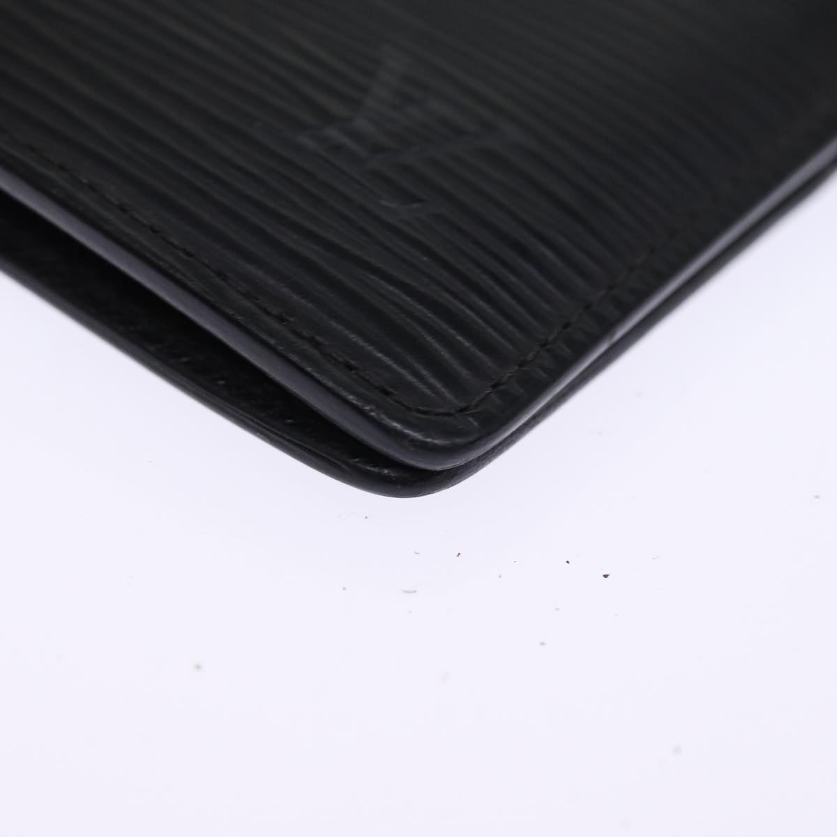 LOUIS VUITTON Epi Agenda GM Day Planner Cover Black R20212 LV 75521