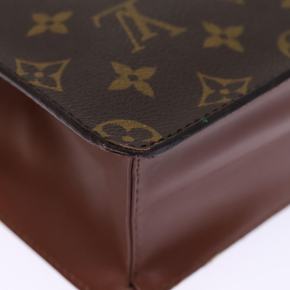 LOUIS VUITTON Monogram Monceau 28 Hand Bag 2way M51185 LV 75522