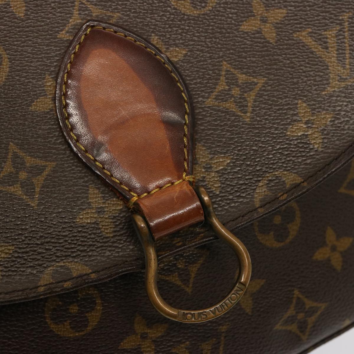 LOUIS VUITTON Monogram Saint Cloud GM Shoulder Bag M51242 LV 75523