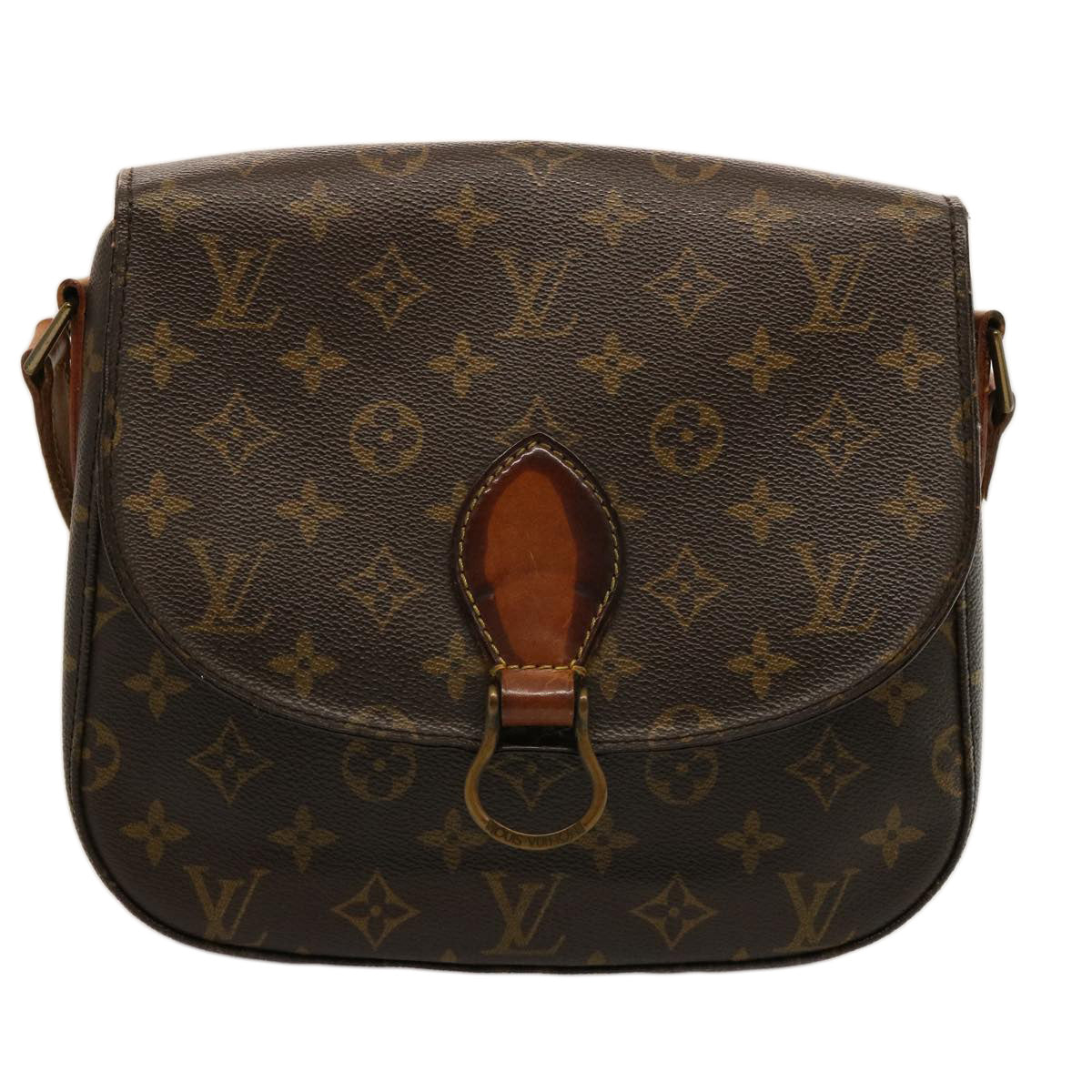 LOUIS VUITTON Monogram Saint Cloud GM Shoulder Bag M51242 LV 75523