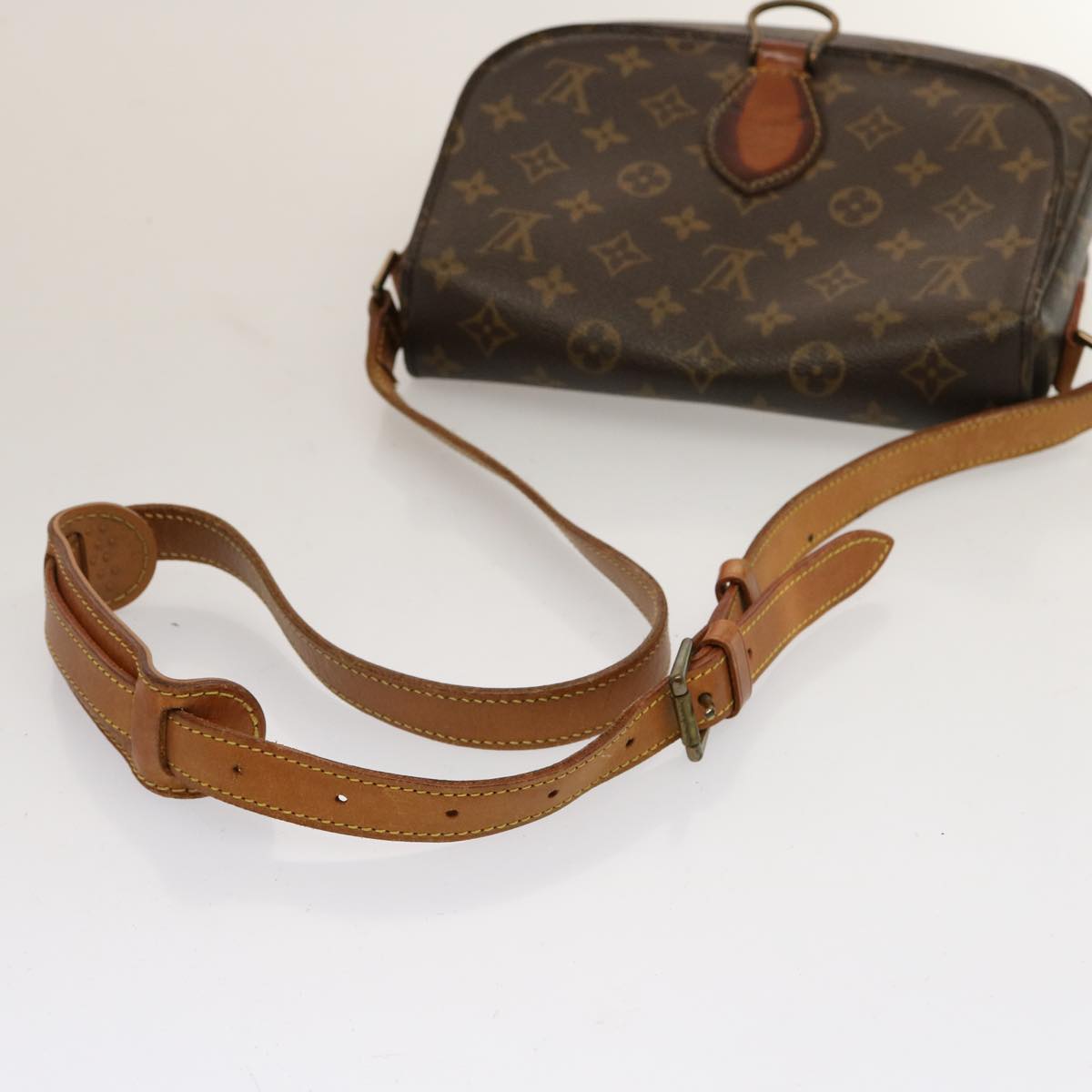 LOUIS VUITTON Monogram Saint Cloud GM Shoulder Bag M51242 LV 75523