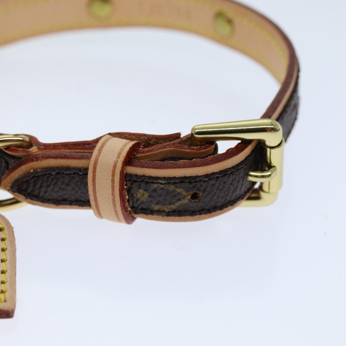 LOUIS VUITTON Monogram Collar Dog Collar Dog Leash LV 75532