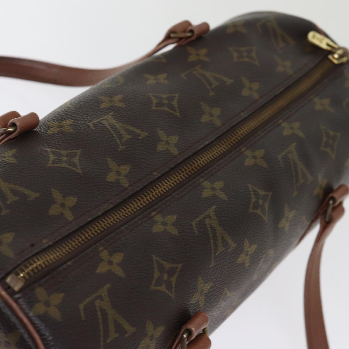 LOUIS VUITTON Monogram Papillon 30 Hand Bag M51385 LV 75535