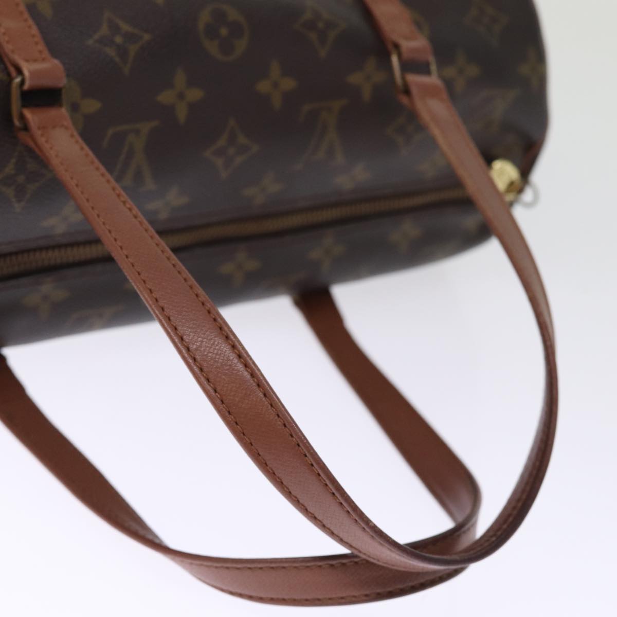 LOUIS VUITTON Monogram Papillon 30 Hand Bag M51385 LV 75535