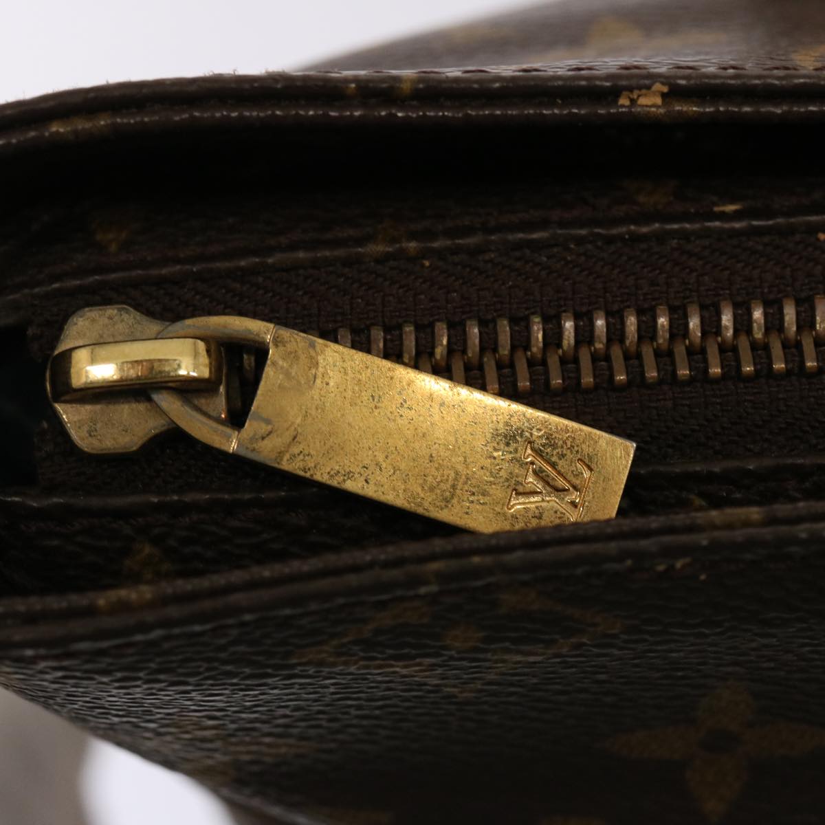 LOUIS VUITTON Monogram Cabas Piano Tote Bag M51148 LV 75538