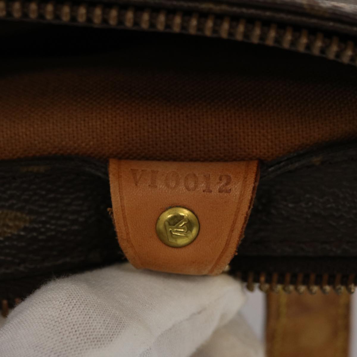 LOUIS VUITTON Monogram Cabas Piano Tote Bag M51148 LV 75538