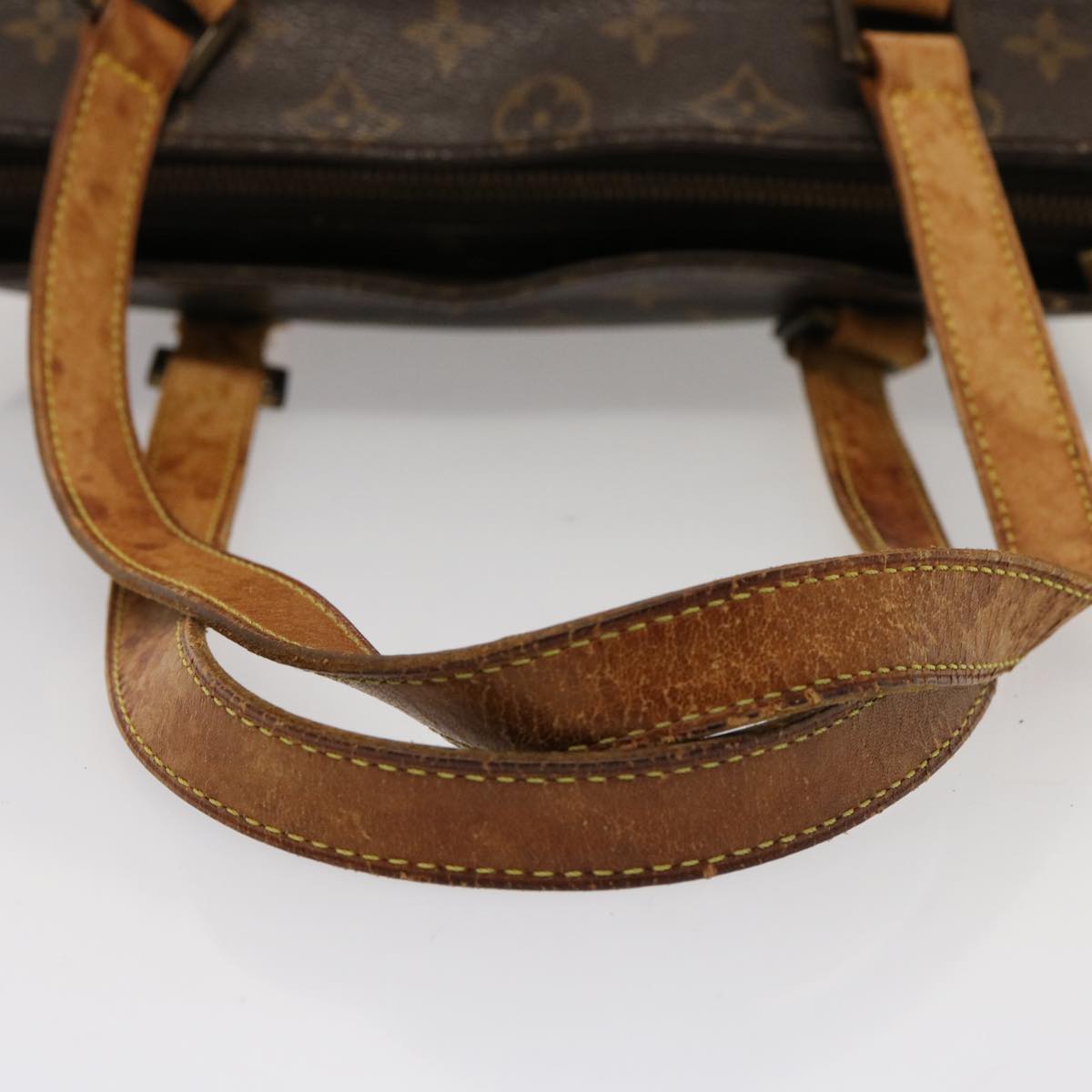 LOUIS VUITTON Monogram Cabas Piano Tote Bag M51148 LV 75538