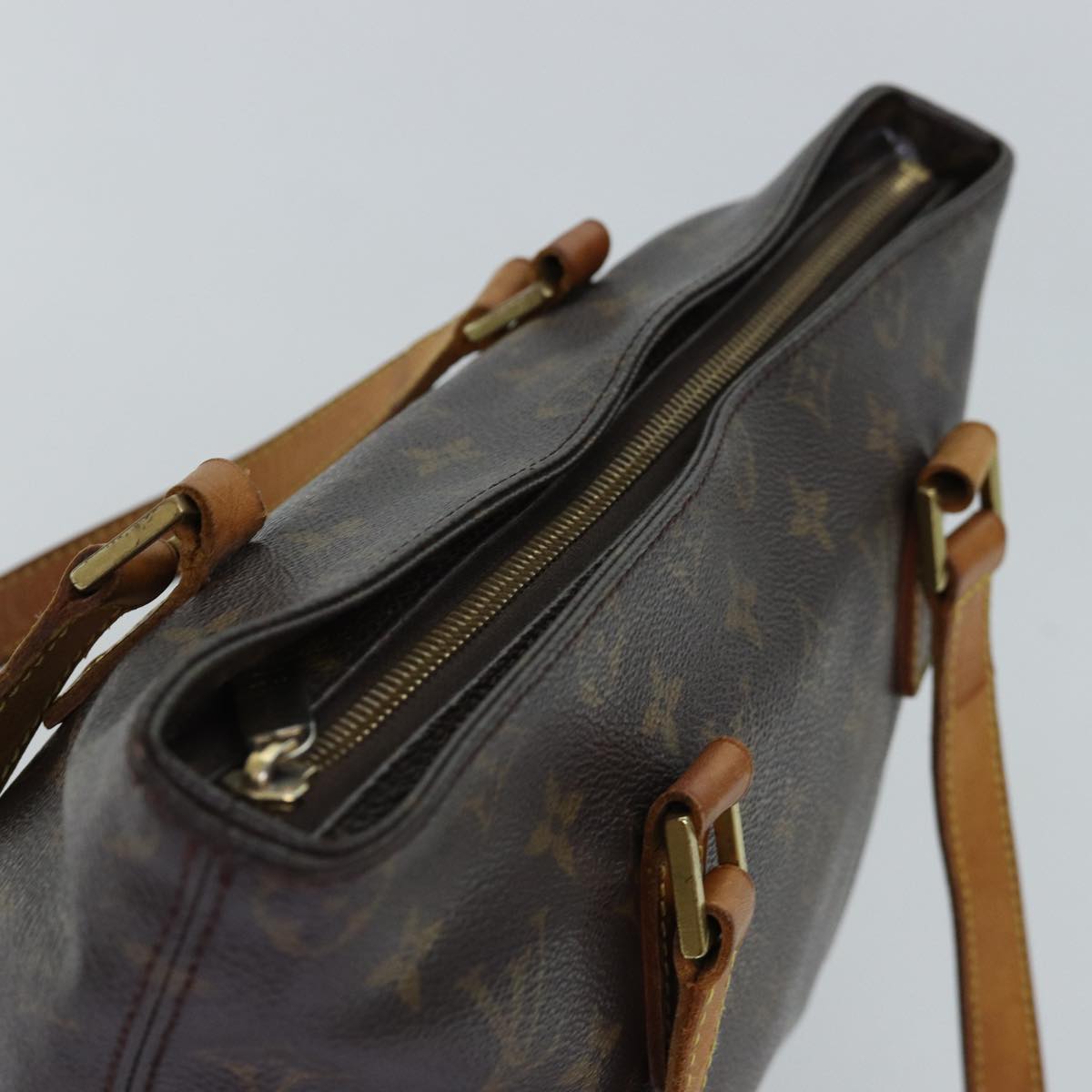 LOUIS VUITTON Monogram Cabas Piano Tote Bag M51148 LV 75539