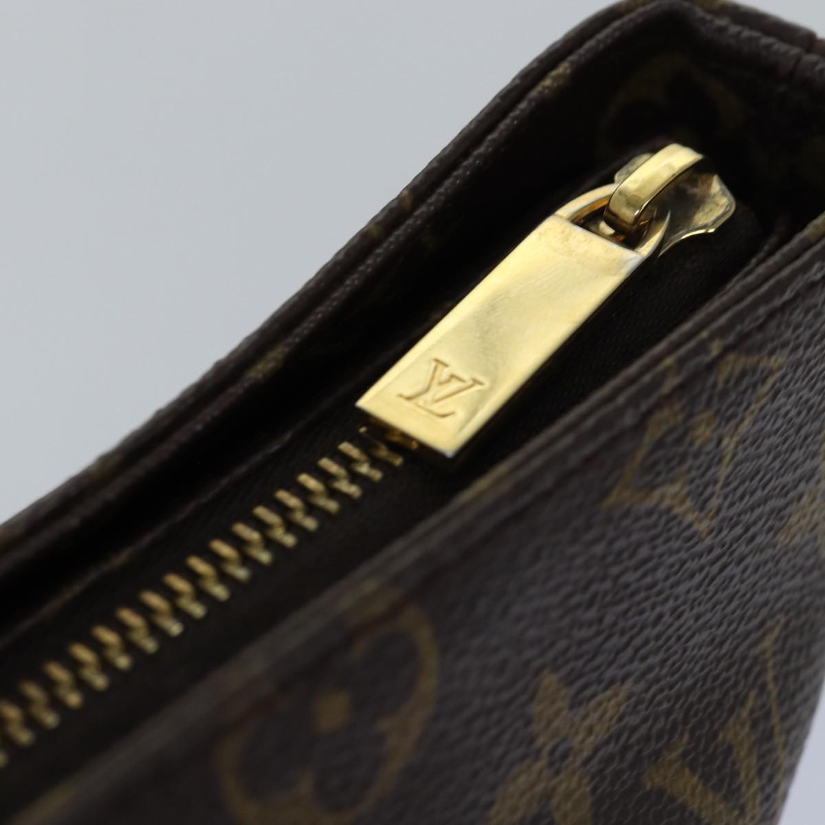 LOUIS VUITTON Monogram Cabas Piano Tote Bag M51148 LV 75540