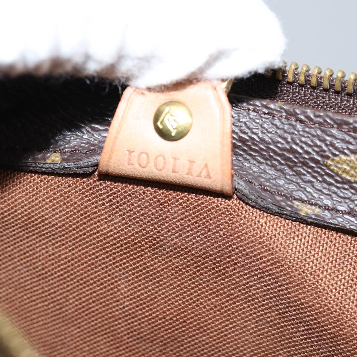 LOUIS VUITTON Monogram Cabas Piano Tote Bag M51148 LV 75540