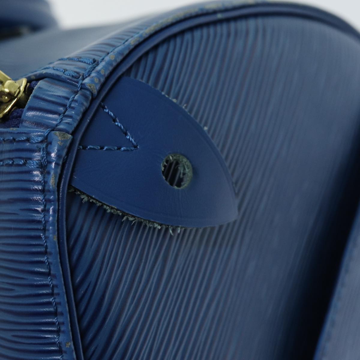 LOUIS VUITTON Epi Speedy 30 Hand Bag Toledo Blue M43005 LV 75545