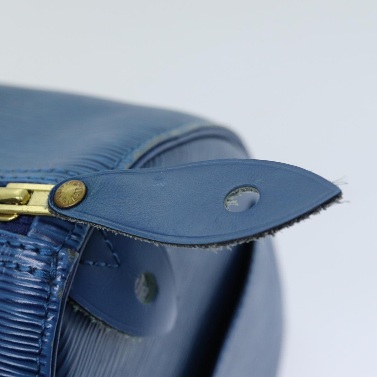 LOUIS VUITTON Epi Speedy 30 Hand Bag Toledo Blue M43005 LV 75545