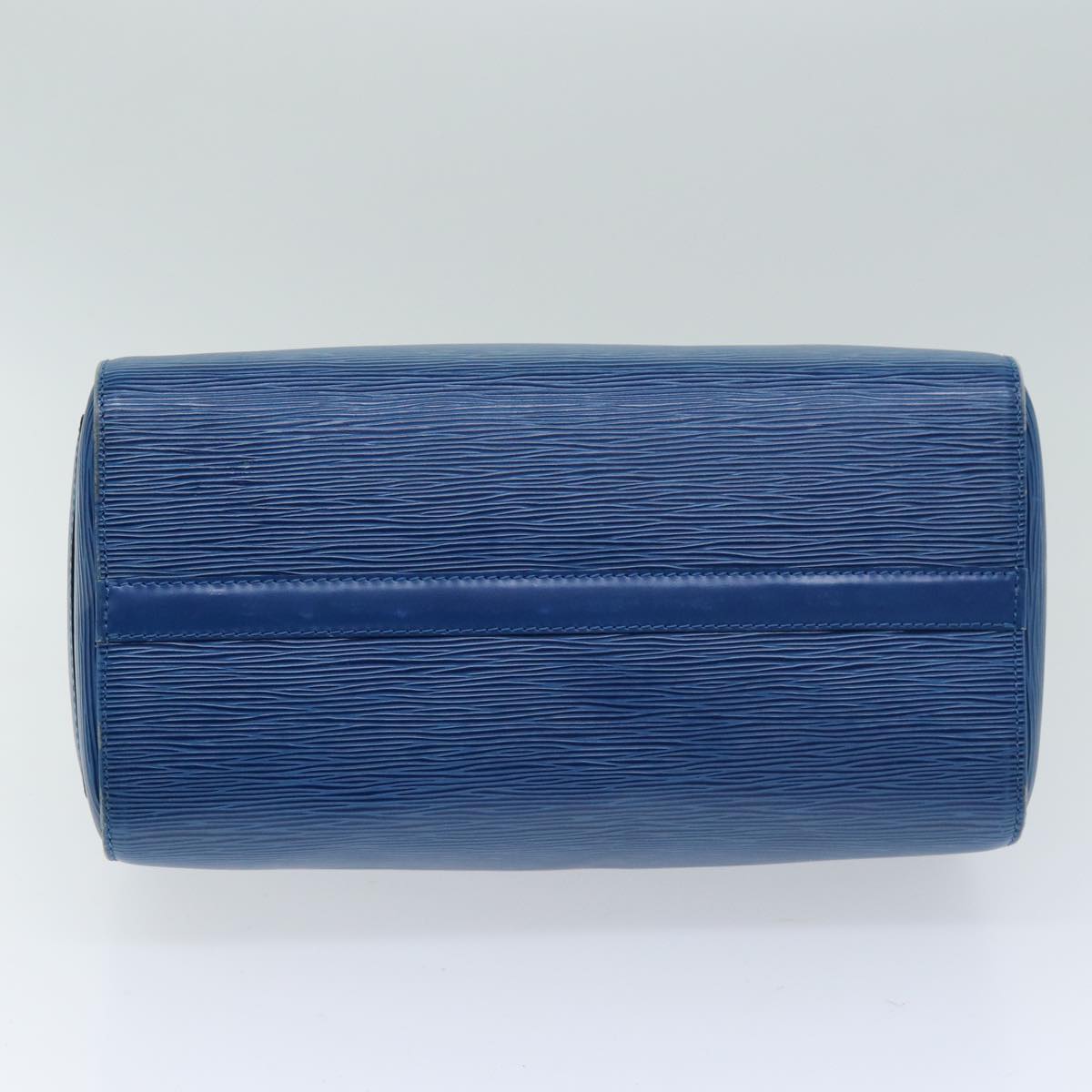 LOUIS VUITTON Epi Speedy 30 Hand Bag Toledo Blue M43005 LV 75545
