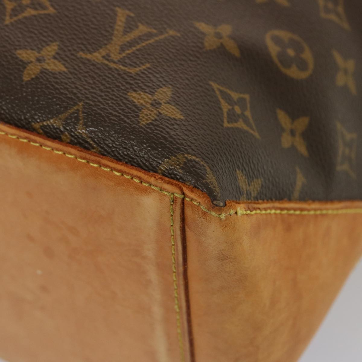LOUIS VUITTON Monogram Cabas Mezzo Tote Bag M51151 LV 75546