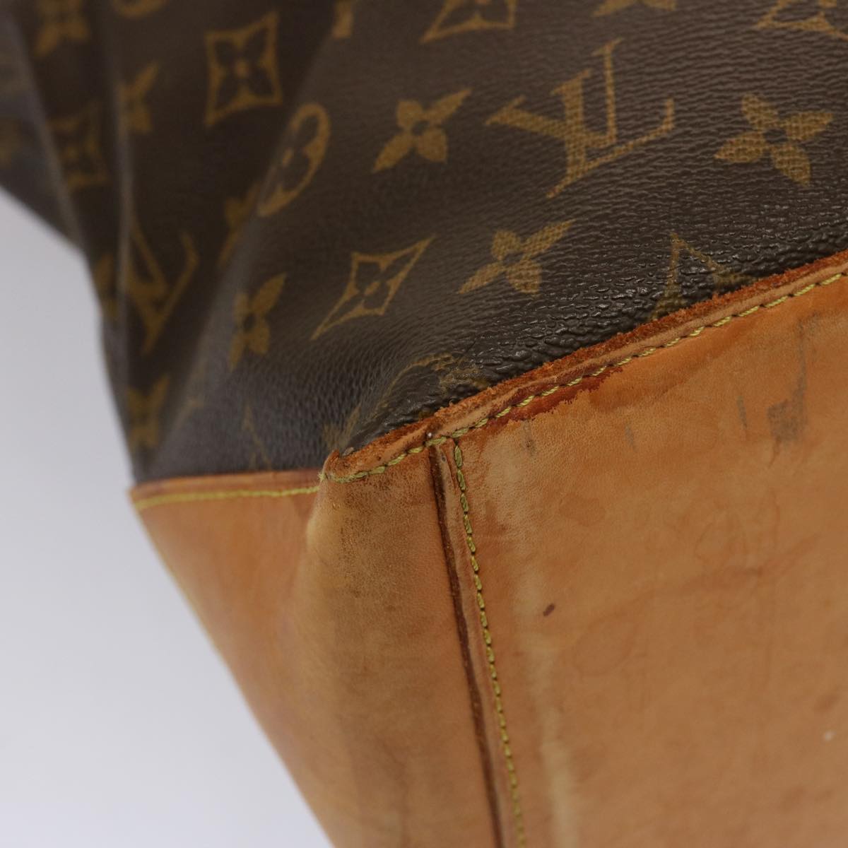 LOUIS VUITTON Monogram Cabas Mezzo Tote Bag M51151 LV 75546