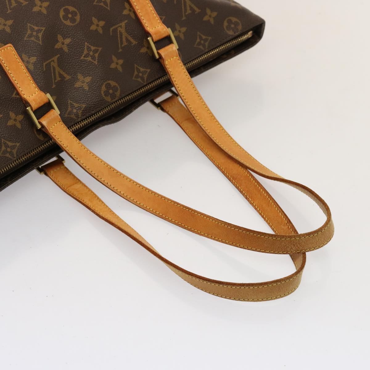 LOUIS VUITTON Monogram Cabas Mezzo Tote Bag M51151 LV 75546