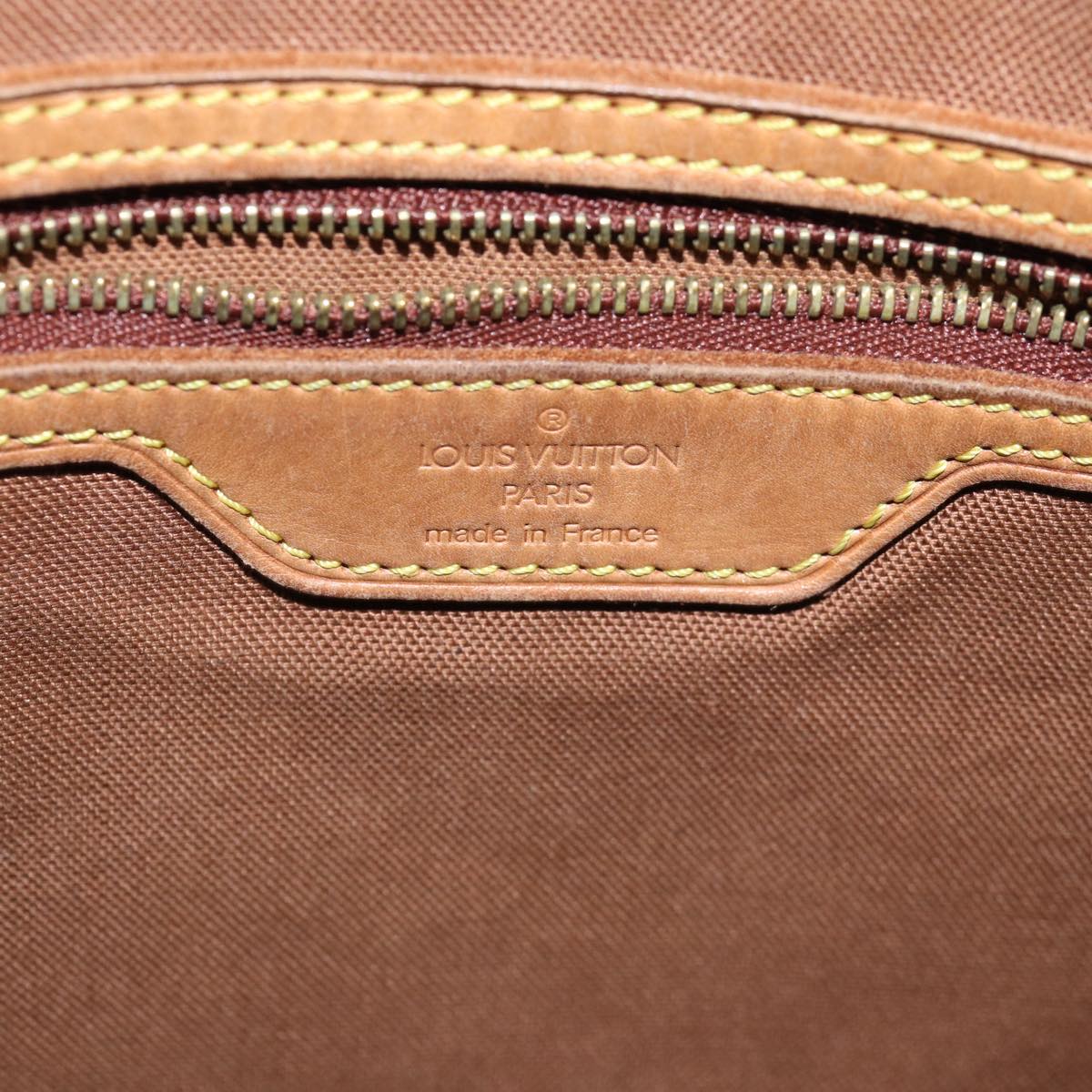 LOUIS VUITTON Monogram Cabas Mezzo Tote Bag M51151 LV 75547
