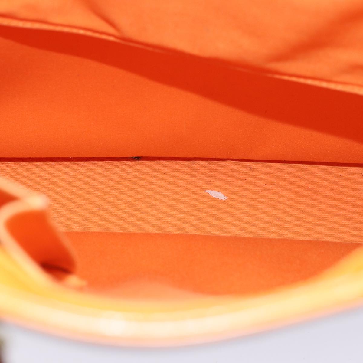 LOUIS VUITTON Epi Sac Plat Hand Bag Orange Mandarin M5274H LV 75550