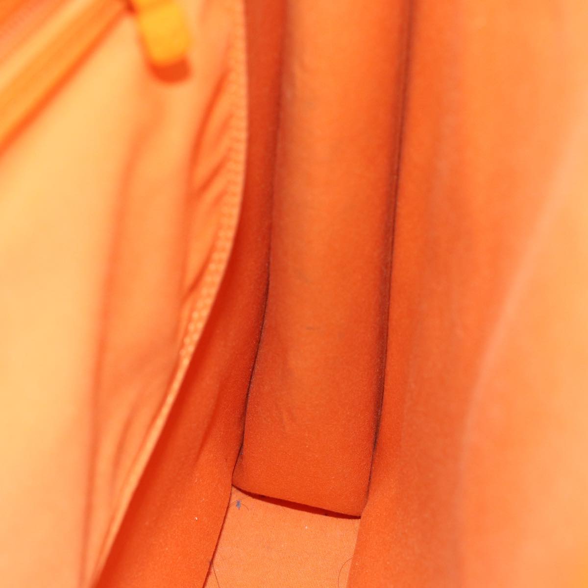 LOUIS VUITTON Epi Sac Plat Hand Bag Orange Mandarin M5274H LV 75550