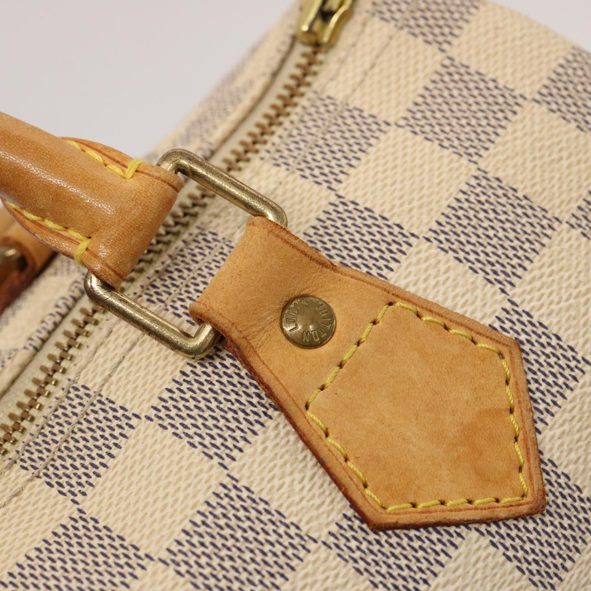 LOUIS VUITTON Damier Azur Speedy 25 Hand Bag N41534 LV 75552