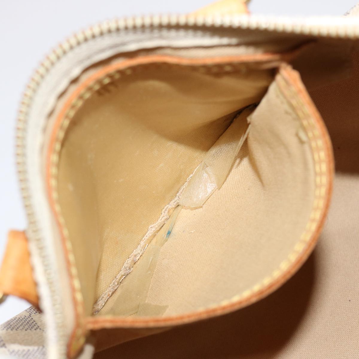LOUIS VUITTON Damier Azur Speedy 25 Hand Bag N41534 LV 75552