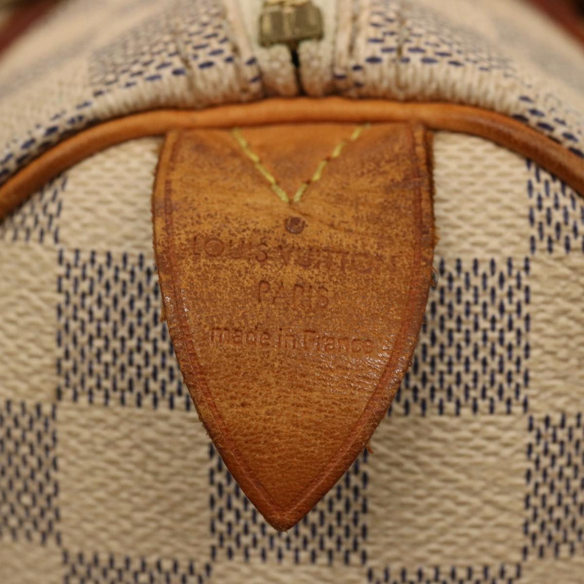 LOUIS VUITTON Damier Azur Speedy 25 Hand Bag N41534 LV 75553