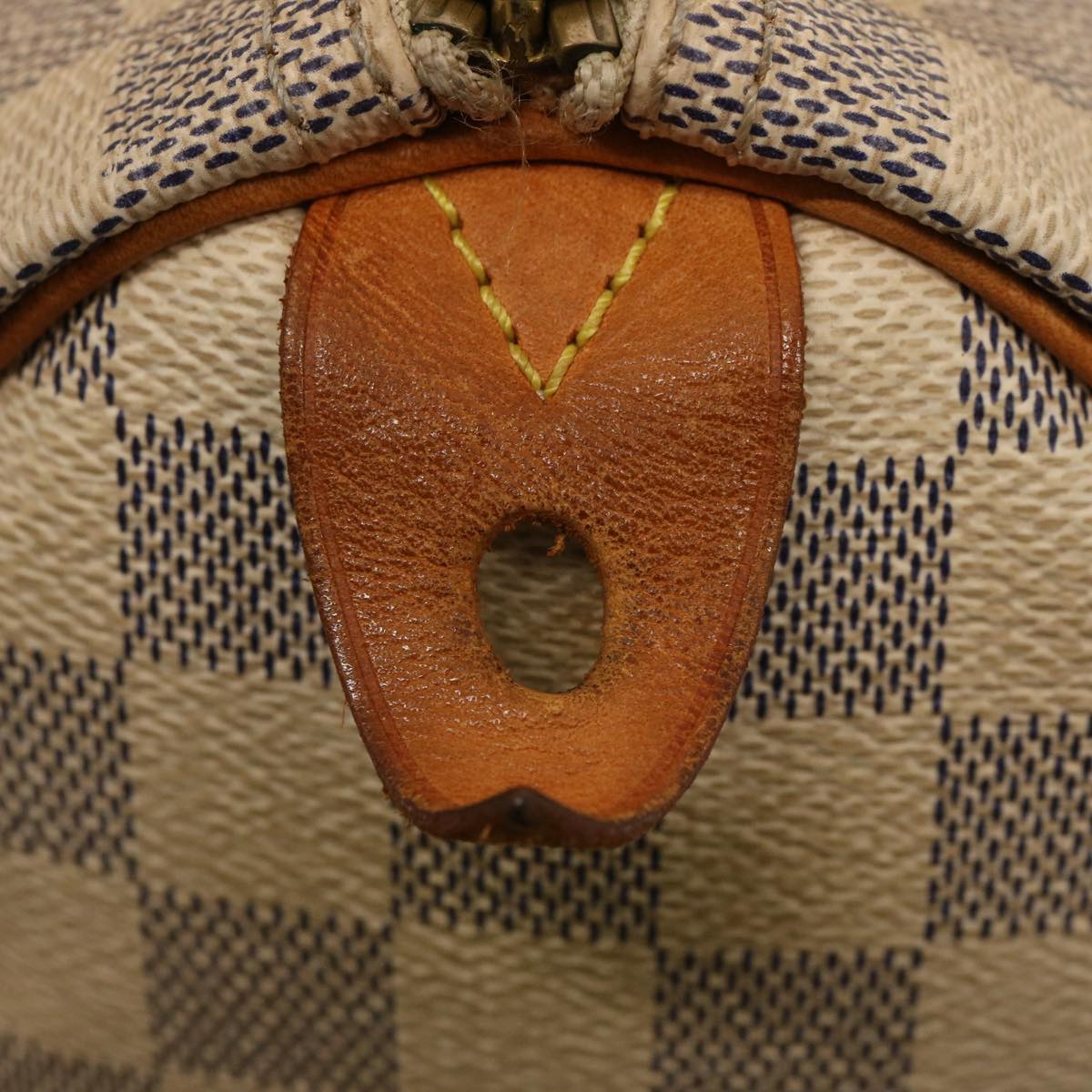 LOUIS VUITTON Damier Azur Speedy 25 Hand Bag N41534 LV 75553