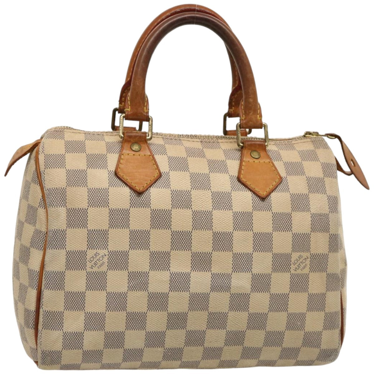 LOUIS VUITTON Damier Azur Speedy 25 Hand Bag N41534 LV 75553