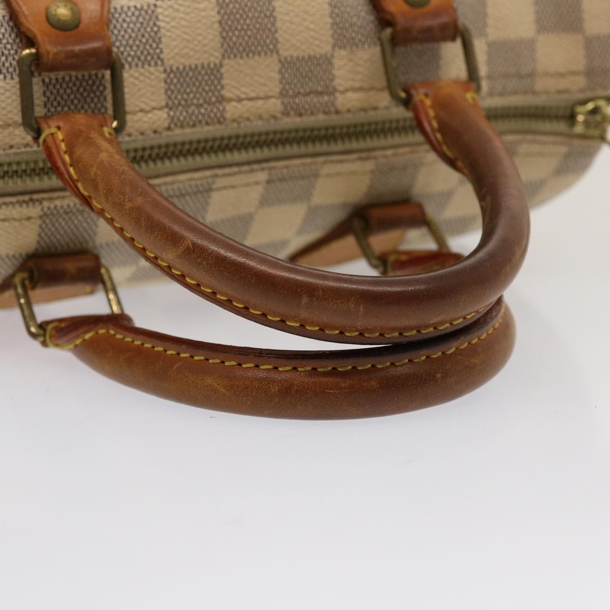 LOUIS VUITTON Damier Azur Speedy 25 Hand Bag N41534 LV 75553