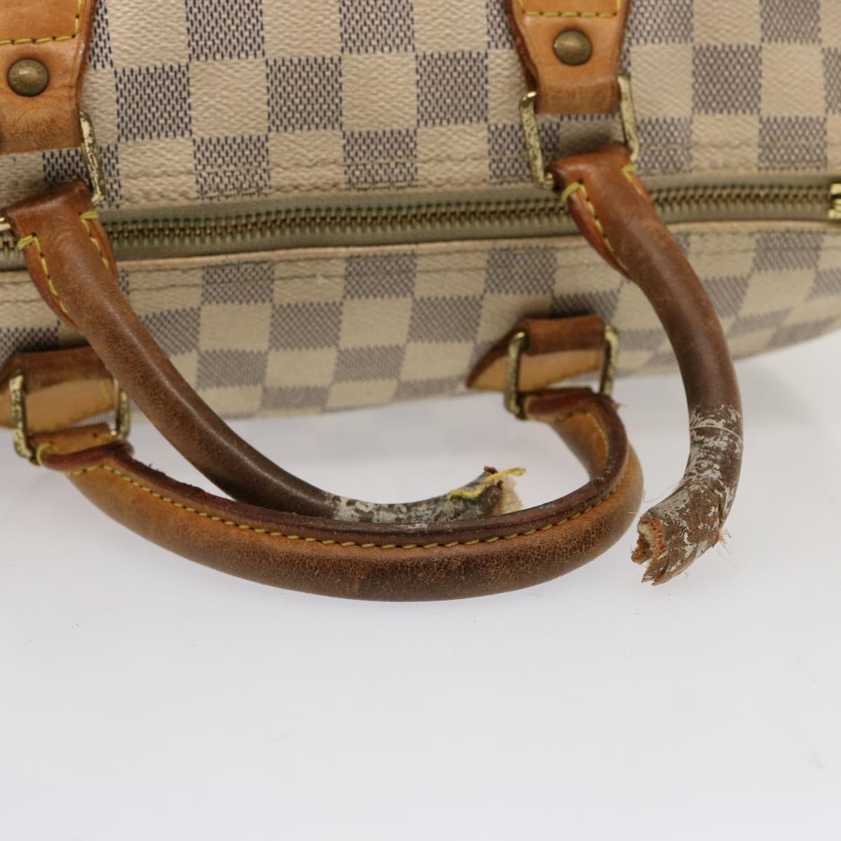 LOUIS VUITTON Damier Azur Speedy 30 Hand Bag N41533 LV 75554