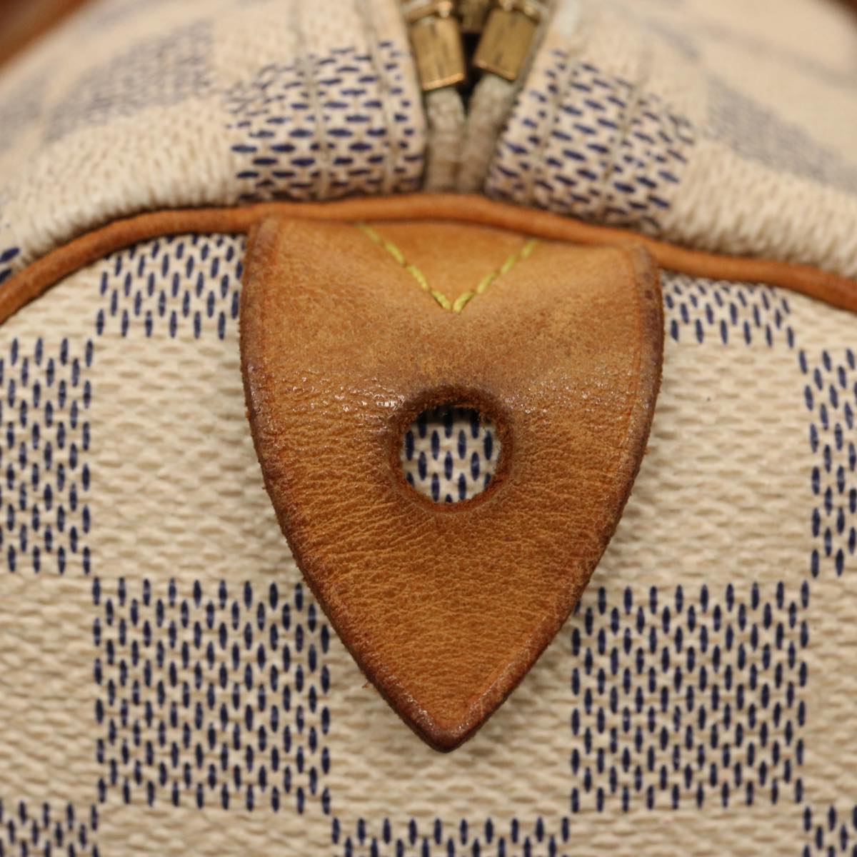 LOUIS VUITTON Damier Azur Speedy 30 Hand Bag N41533 LV 75554