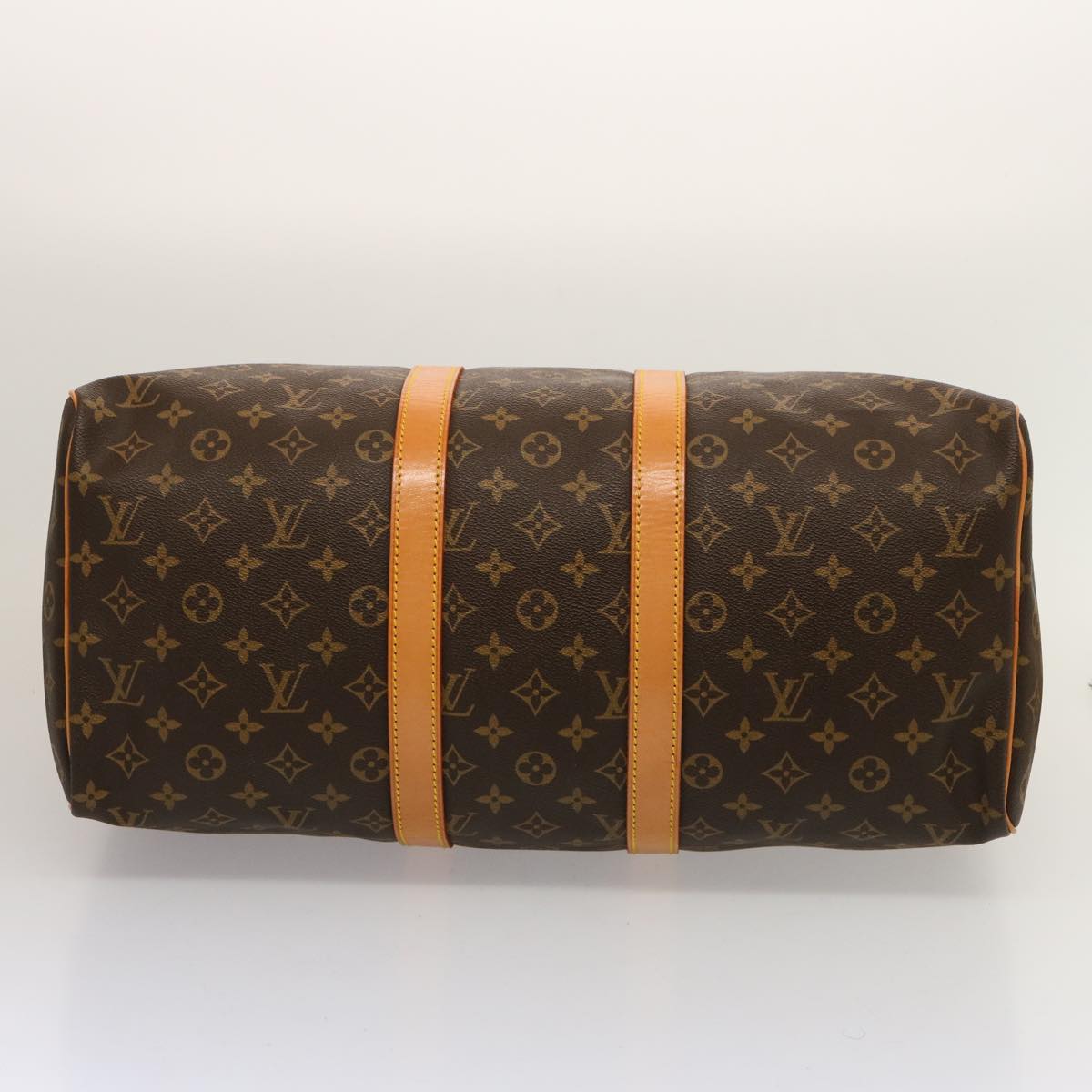 LOUIS VUITTON Monogram Keepall 45 Boston Bag M41428 LV 75557