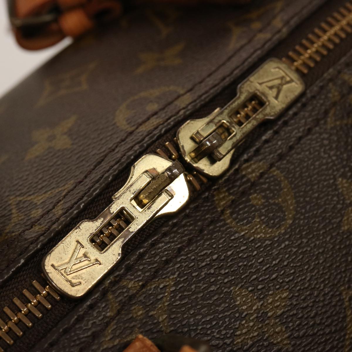 LOUIS VUITTON Monogram Keepall 45 Boston Bag M41428 LV 75558