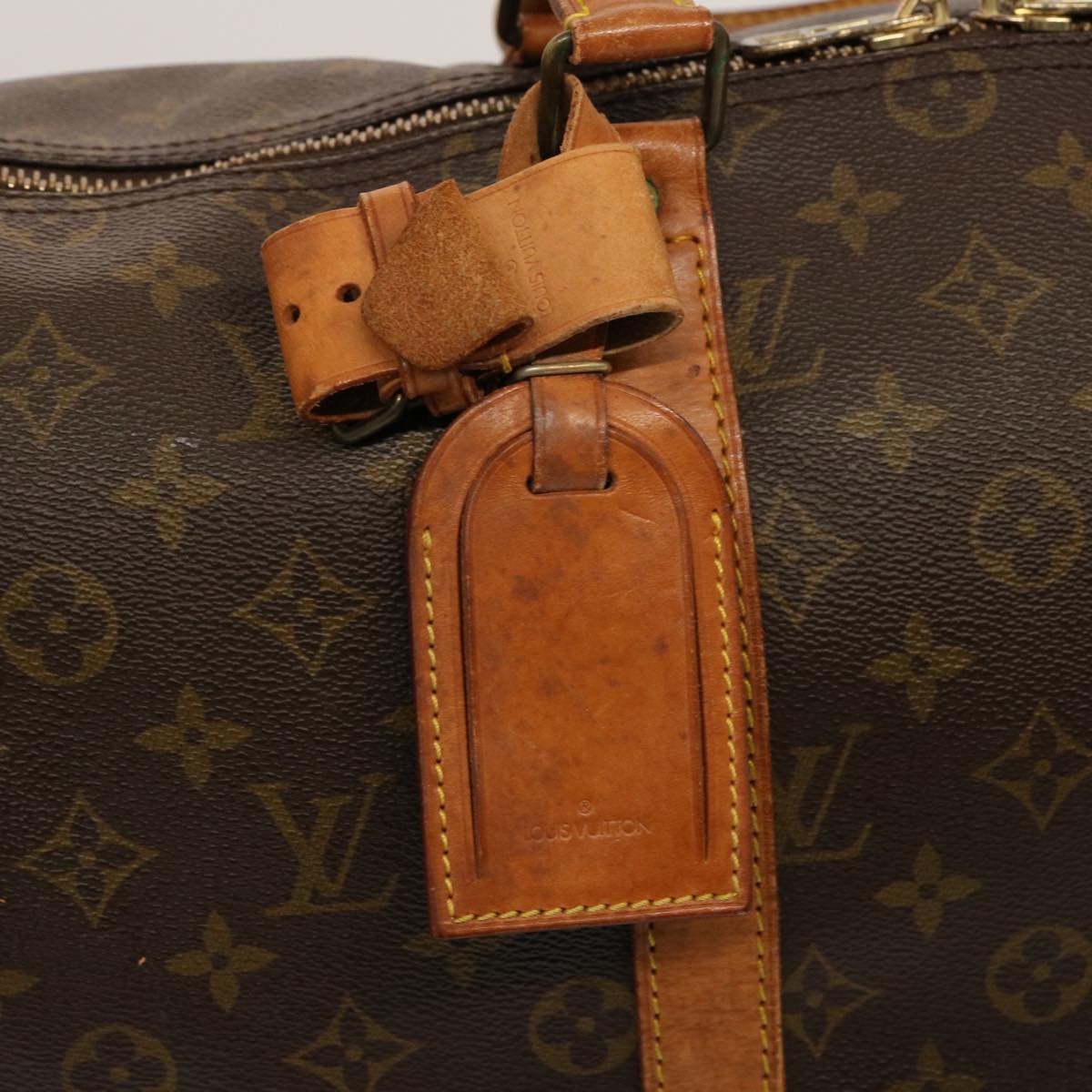 LOUIS VUITTON Monogram Keepall 45 Boston Bag M41428 LV 75558