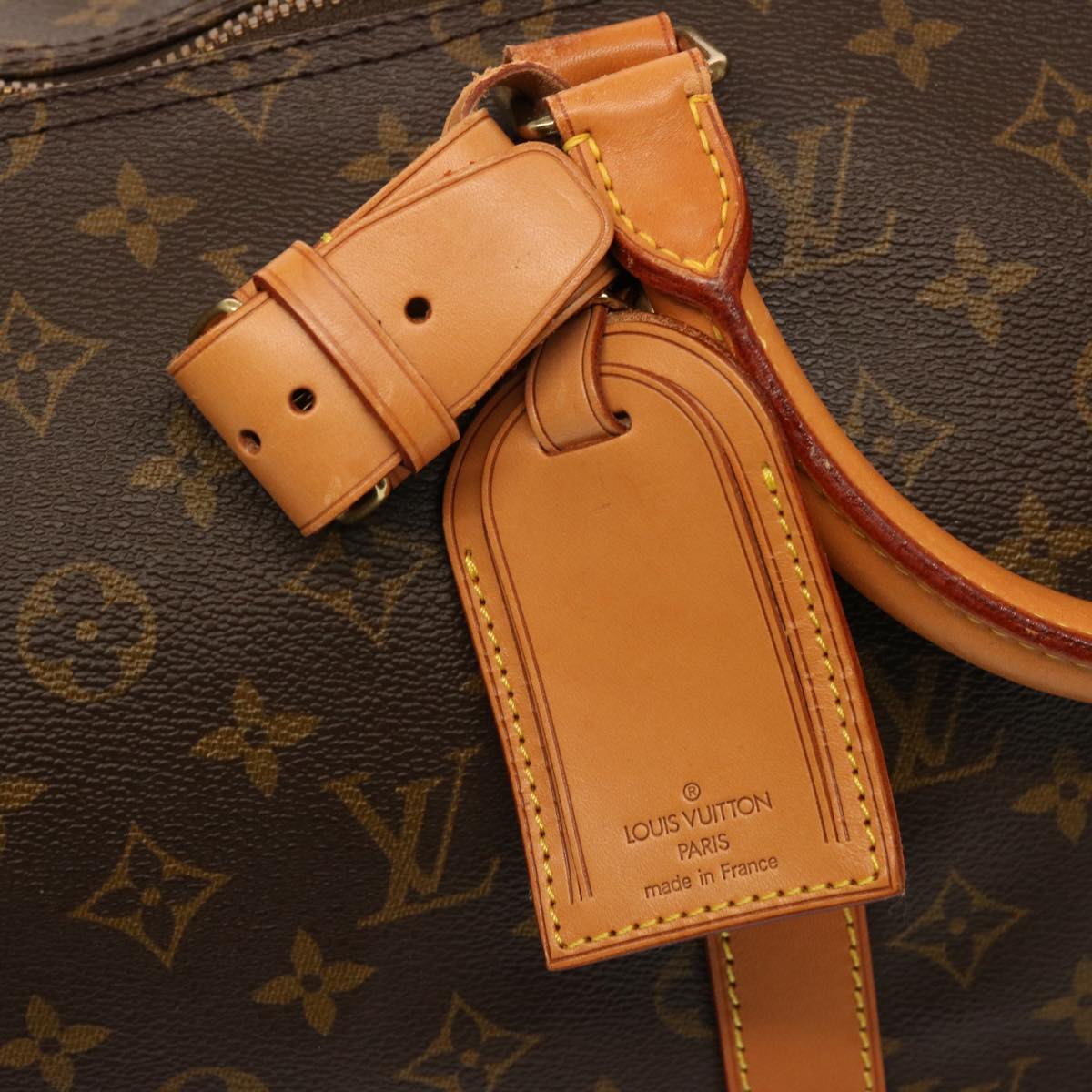 LOUIS VUITTON Monogram Keepall 50 Boston Bag M41426 LV 75559