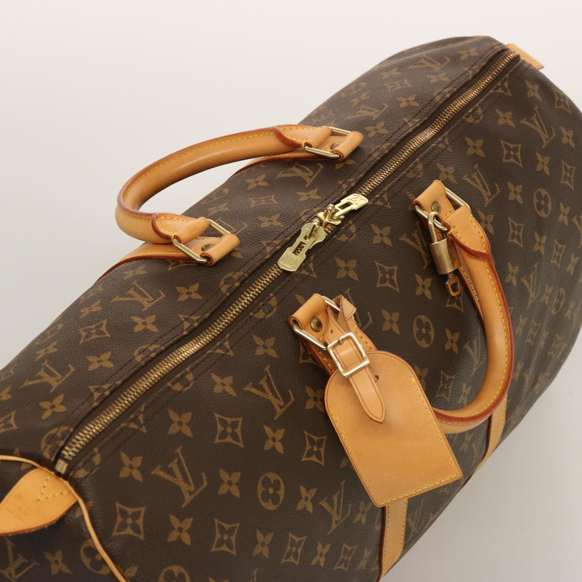 LOUIS VUITTON Monogram Keepall 50 Boston Bag M41426 LV 75560