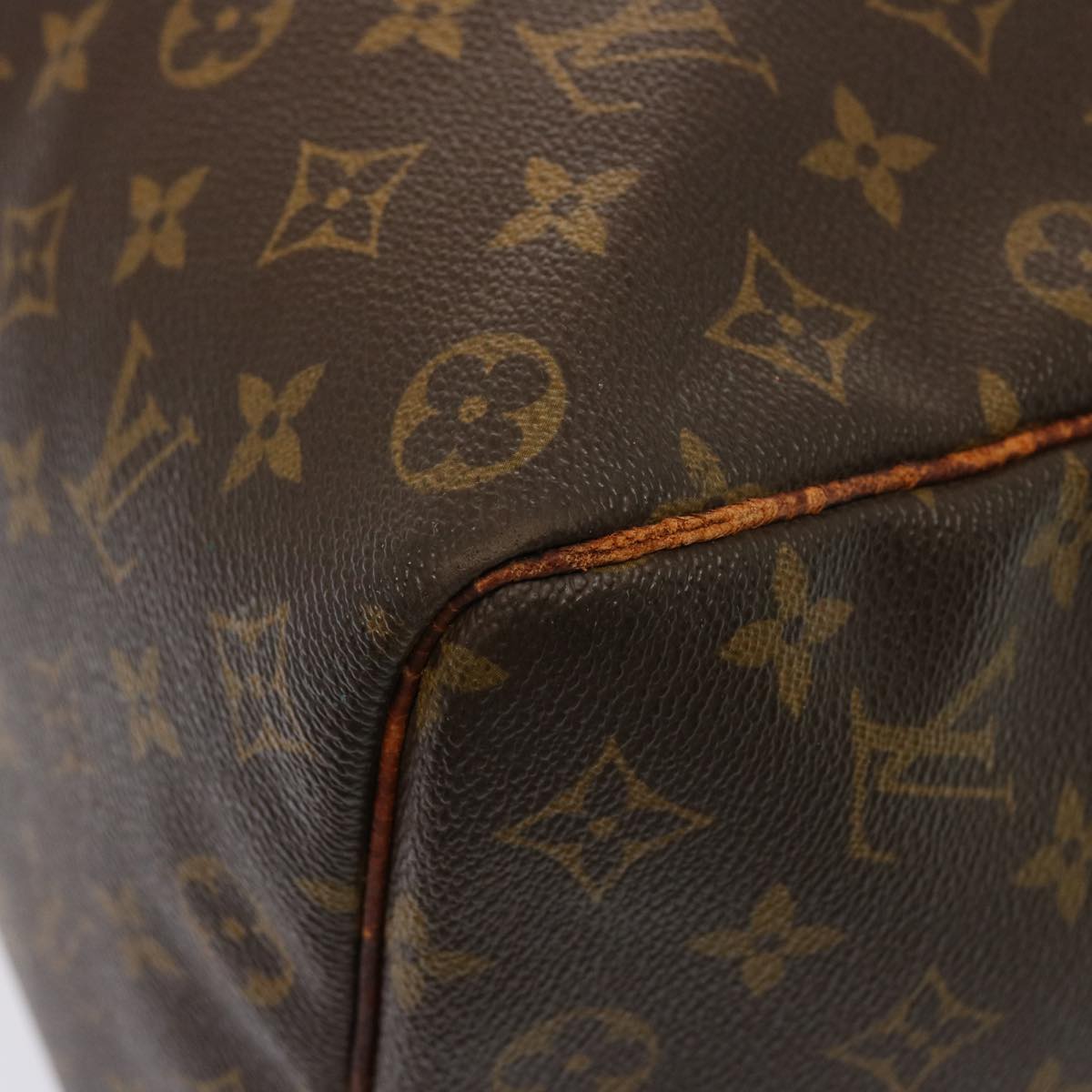 LOUIS VUITTON Monogram Keepall 50 Boston Bag M41426 LV 75561
