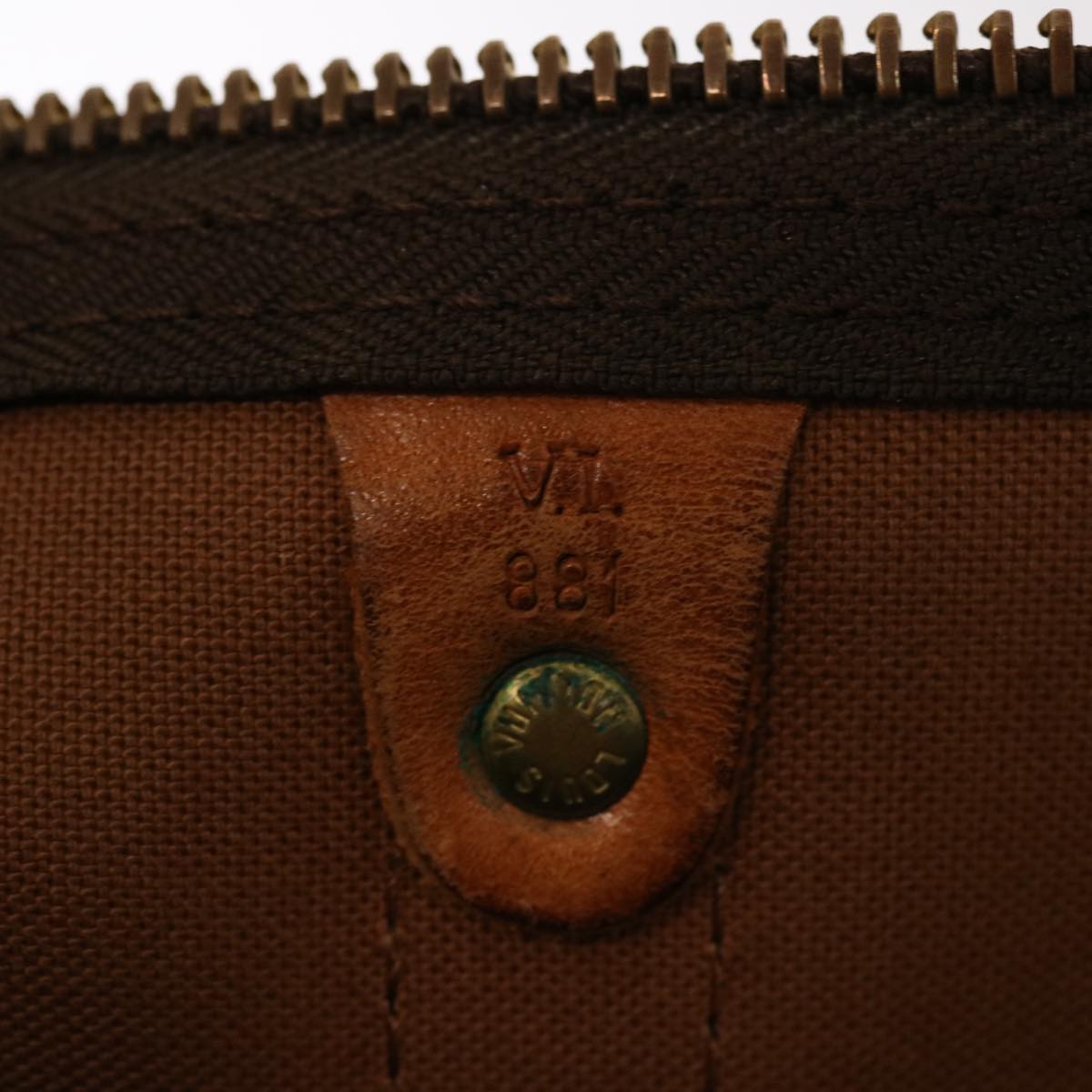 LOUIS VUITTON Monogram Keepall 50 Boston Bag M41426 LV 75561