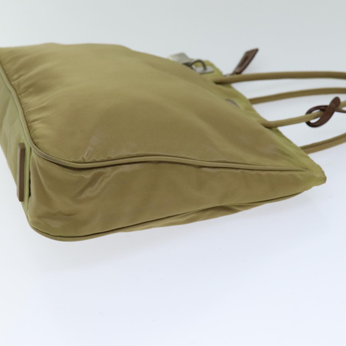 Luxury PradaTote Bag Nylon Beige 75578