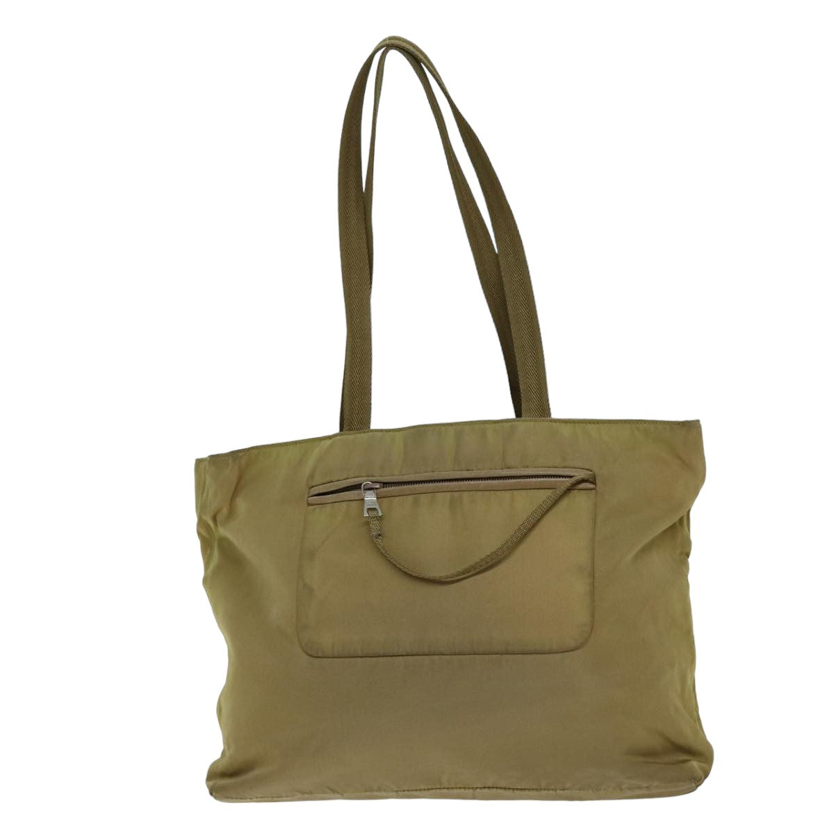 Luxury PradaTote Bag Nylon Beige 75582