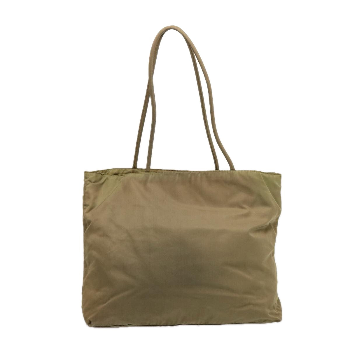 Luxury PradaTote Bag Nylon Khaki 75583