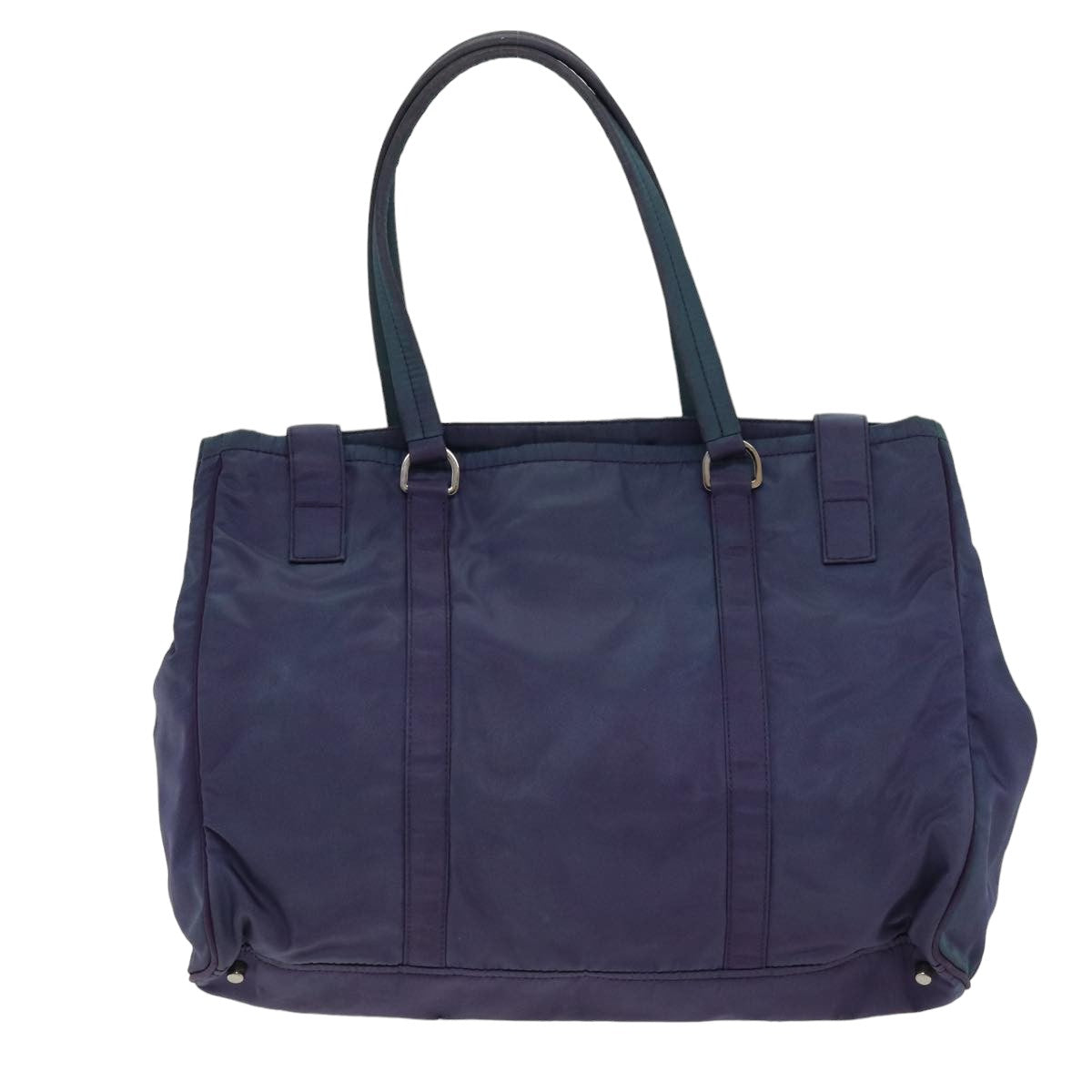 Luxury PradaTote Bag Nylon Purple 75586
