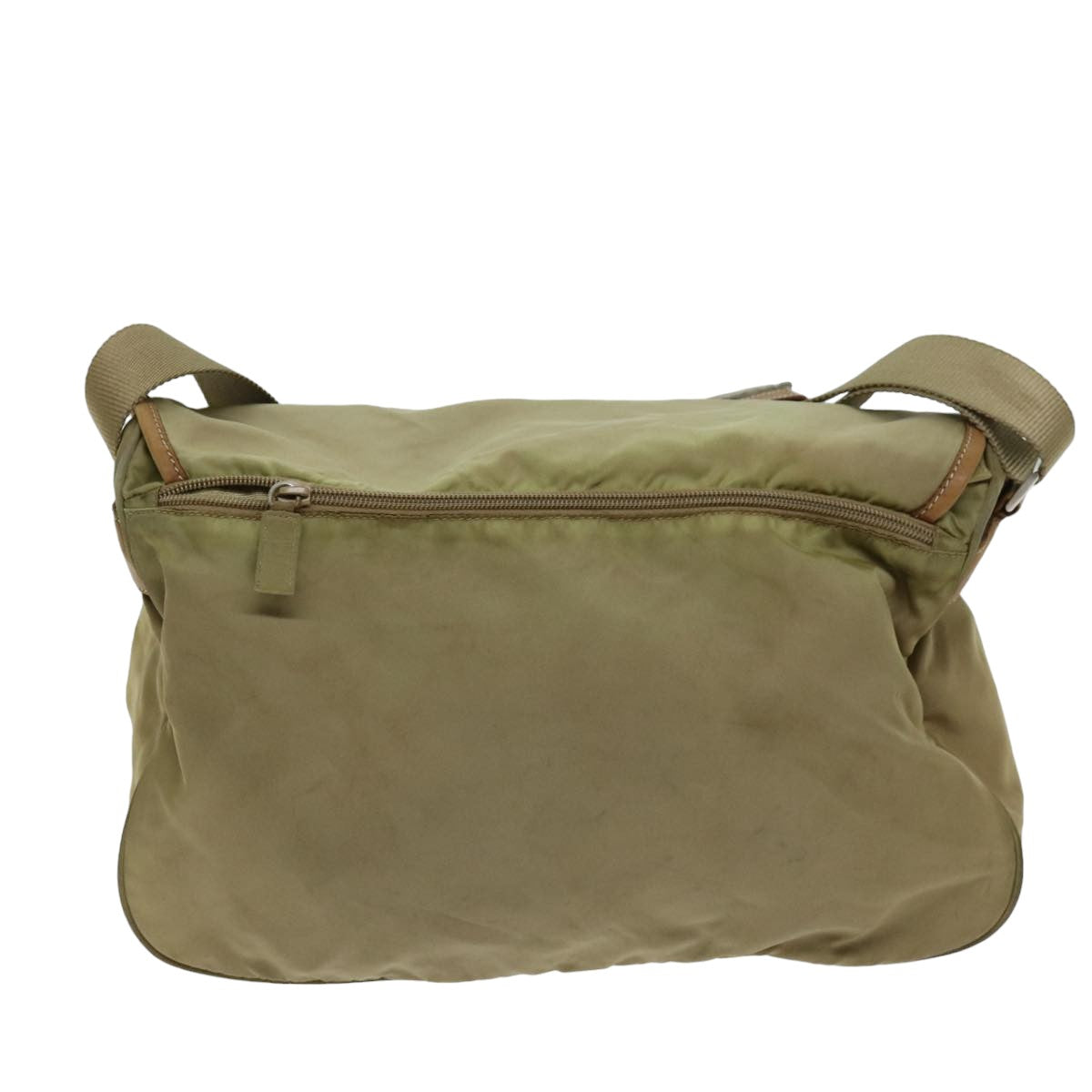 Luxury PradaShoulder Bag Nylon Beige 75615