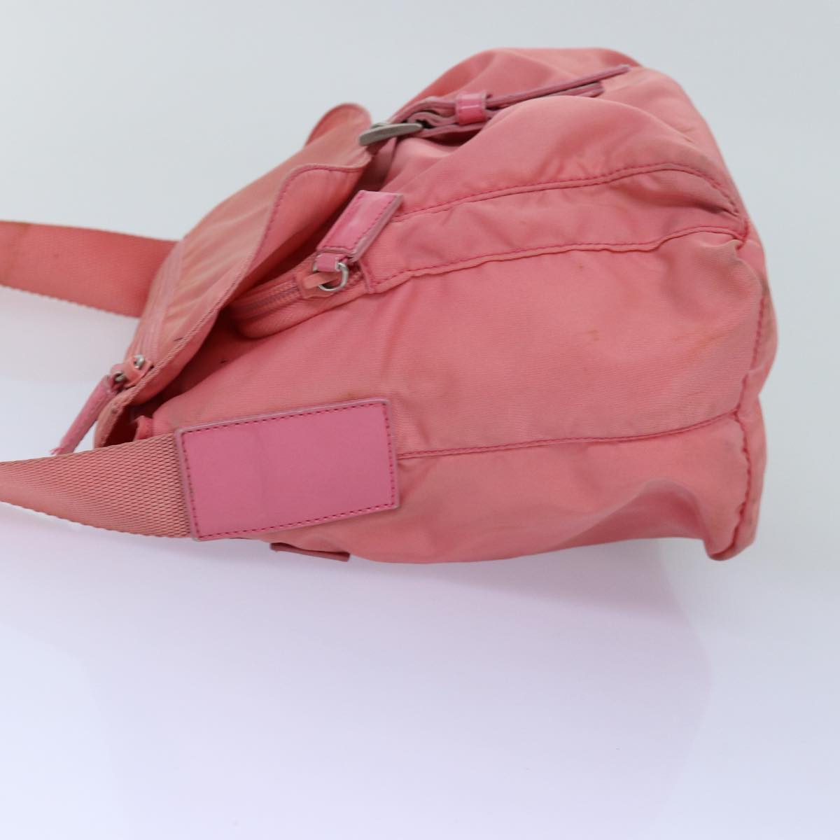 Luxury PradaShoulder Bag Nylon Pink 75635