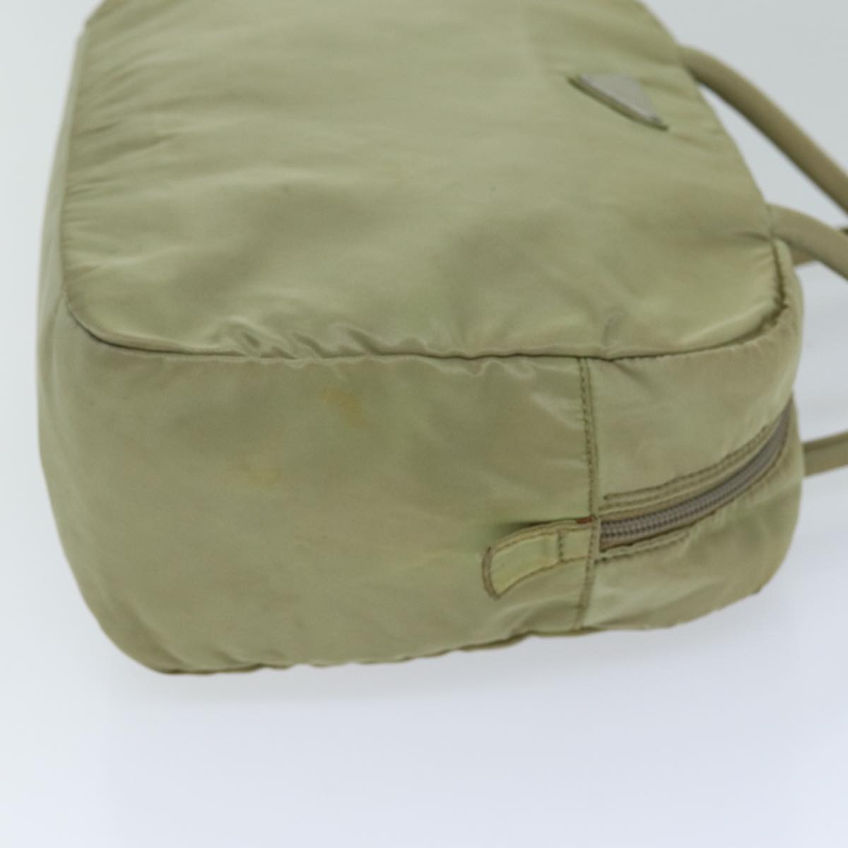 Luxury PradaHand Bag Nylon Beige 75637