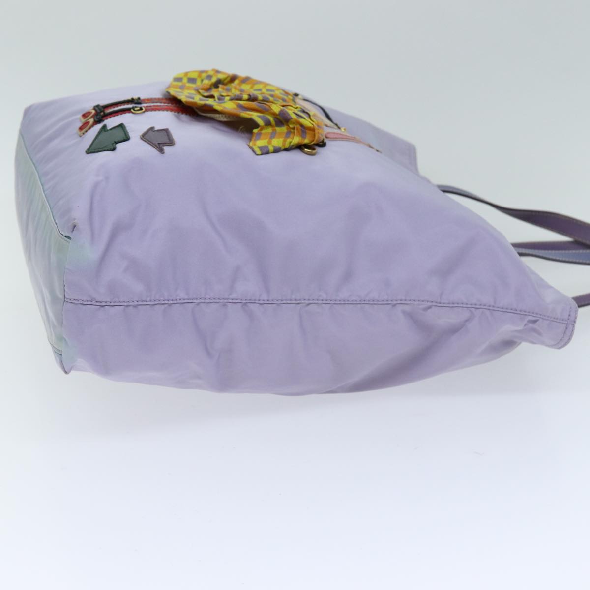 Luxury PradaTote Bag Nylon Purple 75643