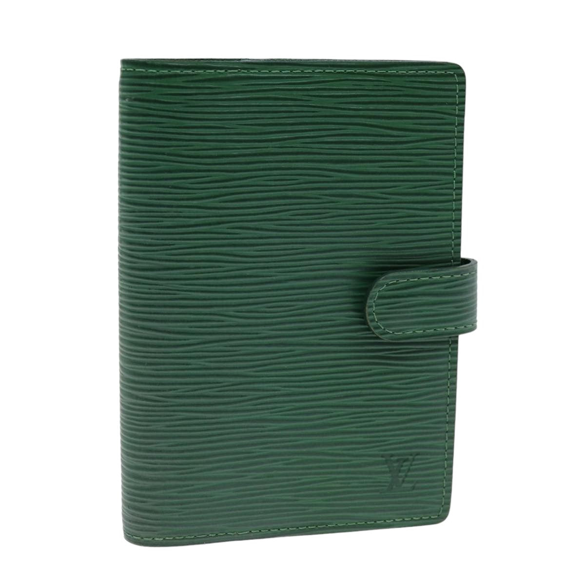 LOUIS VUITTON Epi Agenda PM Day Planner Cover Green R20054 LV 75651
