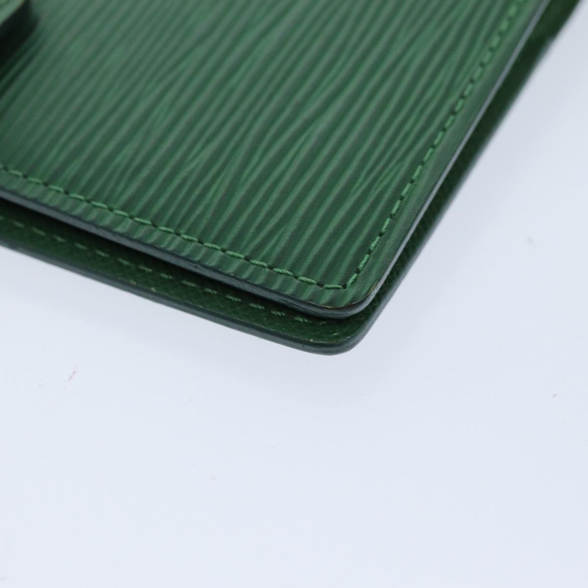 LOUIS VUITTON Epi Agenda PM Day Planner Cover Green R20054 LV 75651